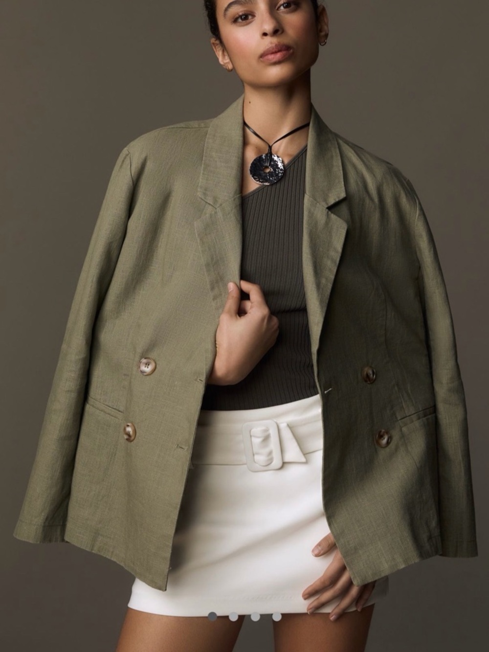 DOLAN Slouchy Textured Blazer
